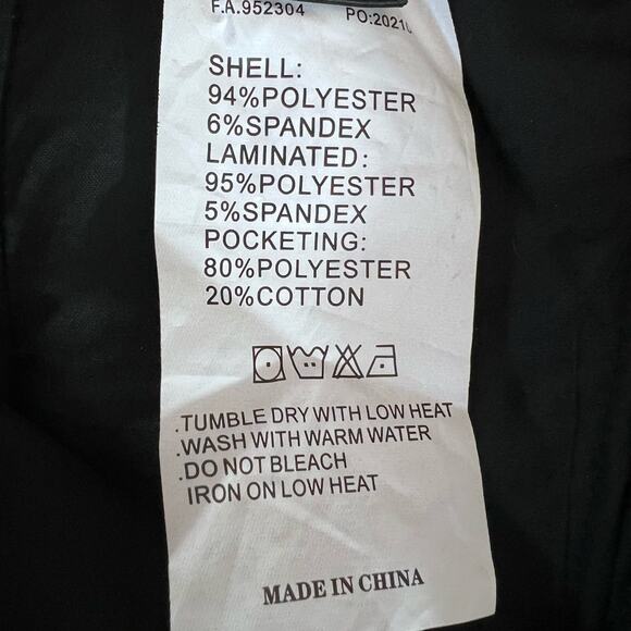 Free Soldier mens sz. 34/34Softshell fleece lined cargo snow hiking Pants 121B - Picture 11 of 13